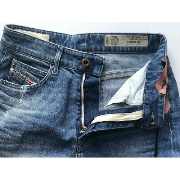 Diesel D-Eiselle Straight Straight Jeans W26 L32 - Picture 9 of 12